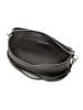 Mia Tomazzi Skórzana torebka "Lupetta" w kolorze czarnym - 21 x 12 x 6 cm