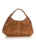 Mia Tomazzi Leder-Shopper "Pitigliano" in Cognac - (B)41 x (H)34 x (T)30 cm