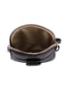 Mia Tomazzi Leder-Handytasche "Paglia" in Schwarz - (B)15 x (H)20 x (T)1 cm