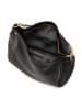 Mia Tomazzi Skórzana torebka "Melette" w kolorze czarnym - 35 x 26 x 16 cm