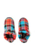 nuvola Pantoffels "Boot Home Scotland" rood/blauw/meerkleurig