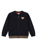 Steiff Sweatjacke in Schwarz
