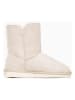 ISLAND BOOT Botki zimowe "Whale" w kolorze kremowym