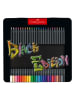 Faber-Castell Buntstifte "Black Edition" - 24 Stück
