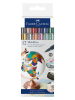 Faber-Castell Zakreślacze (12 szt.) "Metallics"