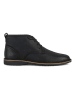 Geox Leder-Ankle-Boots "Zal" in Schwarz