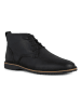 Geox Leren enkelboots "Zal" zwart