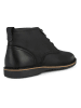 Geox Leren enkelboots "Zal" zwart