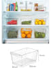 Violeta Home 3-delige set: koelkastorganizers transparant - (B)32,5 x (H)14 x (D)20 cm