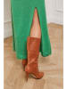 Joséfine Gebreide jurk "Analog" groen