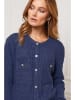 So Cachemire Vest "Castel" donkerblauw