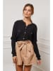 So Cachemire Cardigan "Castel" in Schwarz