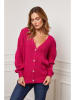 Joséfine Cardigan "Cuvillier" in Fuchsia