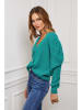 Joséfine Cardigan "Cuvillier" in Grün