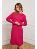 Joséfine Strickkleid "Fanola" in Fuchsia