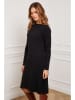 Joséfine Strickkleid "Fanola" in Schwarz
