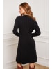 Joséfine Strickkleid "Fanola" in Schwarz