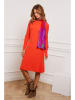 Joséfine Strickkleid "Fanola" in Orange
