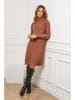 Joséfine Gebreide jurk "Felicidad" camel