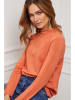 Joséfine Sweter "Funel" w kolorze pomarańczowym