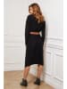 So Cachemire Strickkleid "Giusepe" in Schwarz