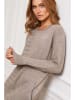 Joséfine Strickkleid "Goeland" in Taupe