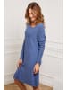 So Cachemire Strickkleid "Groland" in Blau