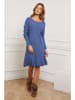 So Cachemire Strickkleid "Groland" in Blau