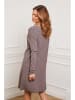 So Cachemire Gebreide jurk "Groland" taupe