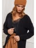 Joséfine Longcardigan "Irissa" in Schwarz