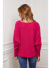 So Cachemire Trui "Jackson" fuchsia