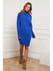 Joséfine Gebreide jurk "Landreau" blauw