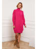 So Cachemire Gebreide jurk "Landreau" fuchsia