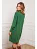 Joséfine Gebreide jurk "Landreau" groen