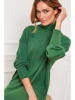 Joséfine Sukienka dzianinowa "Landreau" w kolorze zielonym