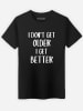 WOOOP Shirt "I don't get older" zwart