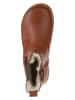Bundgaard Leder-Ankle-Boots "Caja" in Camel