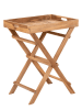 House Nordic Stolik 2w1 w kolorze jasnobrązowym - 39 x 49,5 x 29 cm
