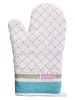 Fackelmann 2-delige set: ovenwanten "Sweet Sensation" wit/lichtroze - (L)27 x (B)18 cm