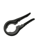 Fackelmann Potten- en flessenopener zwart/grijs - (L)18,5 x (B)9 cm