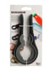 Fackelmann Potten- en flessenopener zwart/grijs - (L)18,5 x (B)9 cm