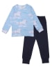 Walkiddy Pyjama lichtblauw/donkerblauw