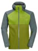 Jack Wolfskin Funktionsjacke "Mount Isa" in Grün/ Grau