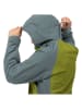 Jack Wolfskin Funktionsjacke "Mount Isa" in Grün/ Grau
