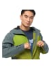 Jack Wolfskin Funktionsjacke "Mount Isa" in Grün/ Grau