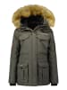 Geographical Norway Parka "Baliverne" in Dunkelgrau