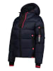 Geographical Norway Kurtka zimowa "Calix" w kolorze granatowo-różowym
