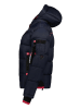 Geographical Norway Kurtka zimowa "Calix" w kolorze granatowo-różowym