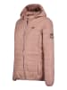 Geographical Norway Doorgestikte jas "Atika" lichtroze