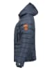 Geographical Norway Doorgestikte jas "Dacili" donkerblauw
